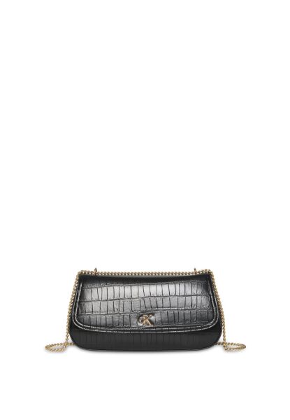 CK CROC CONV CHAIN MEDIUM BAG