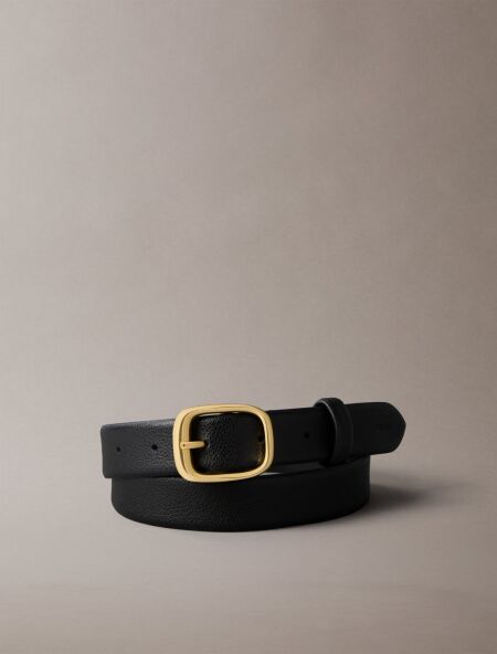 CHUNKY BUCKLE PEBBLE STRAP 30MM