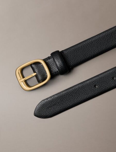CHUNKY BUCKLE PEBBLE STRAP 30MM