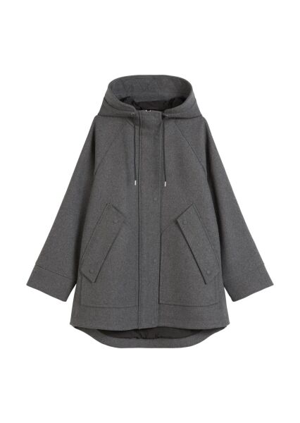 Woven Outdoor Coats, Wool Blend Par