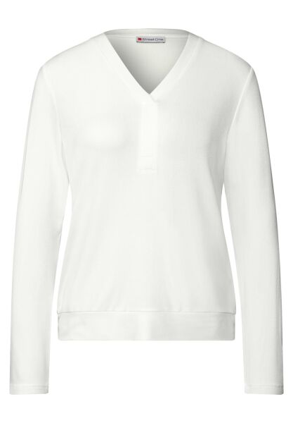 jersey v-neck shirt
