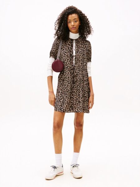 TJW TIE DETAIL MINI DRESS
