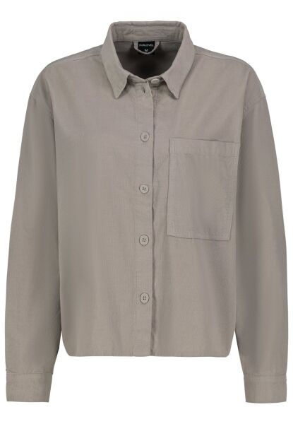 DOB Oversize Hemdjacke, große aufge