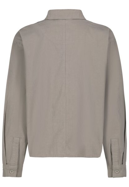 DOB Oversize Hemdjacke, große aufge