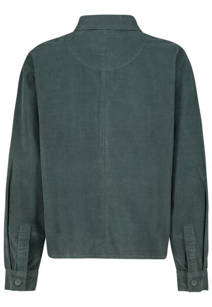 DOB Oversize Hemdjacke, große aufge