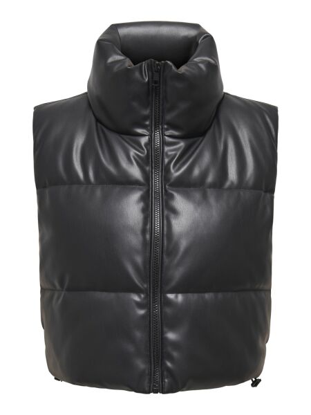 ONLELSIE FAUX LEATHER WAISTCOAT CC