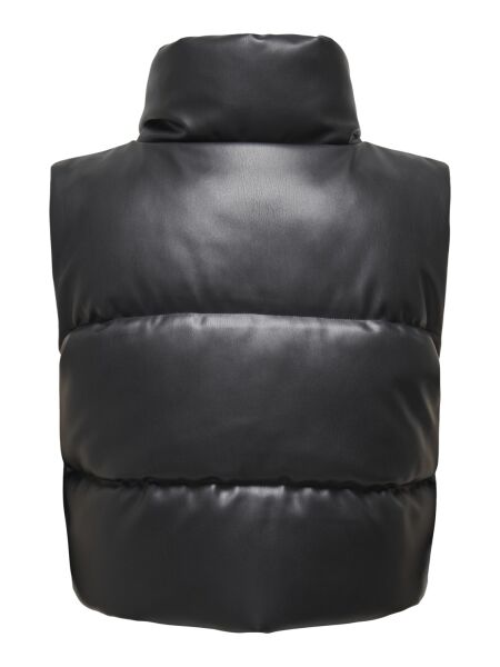 ONLELSIE FAUX LEATHER WAISTCOAT CC