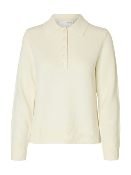 SLFTHEA LS KNIT CHUNKY COLLAR NECK