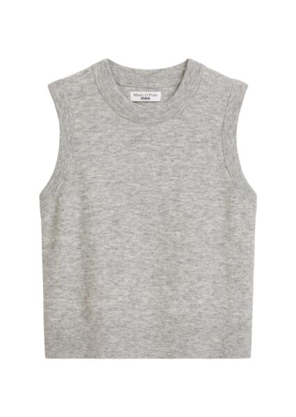 Knit Pullunder, Sleeveless