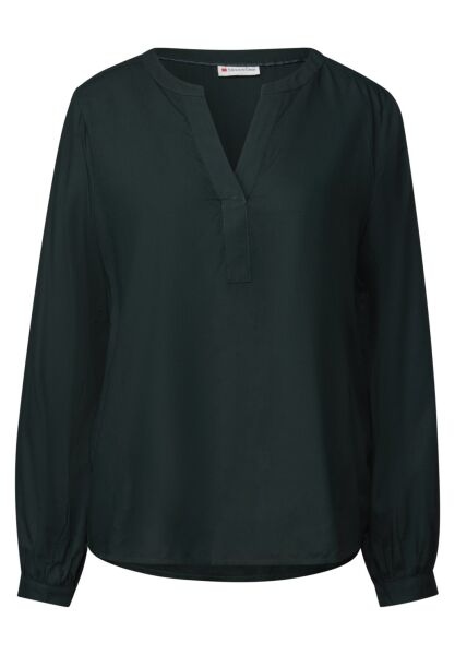 Splitneck tunic blouse UNI