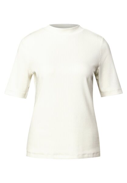 LTD QR rib turtle neck shirt