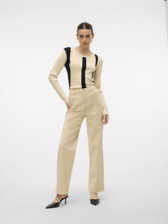 VMTESSA HR WIDE CORDUROY PANTS GA N