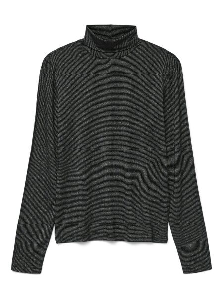 VMLAVA GLITTER LS HIGHNECK TOP NOOS
