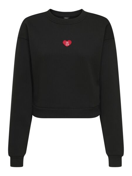 ONLEVISA L/S SHORT O-NECK SWT