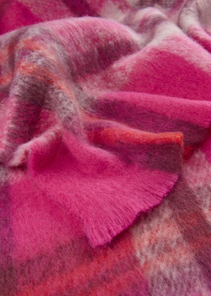 JACQUARD SCARF RECYCLED POLYESTER C