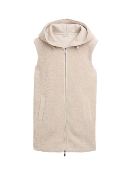 Sweatvest long teddy