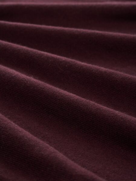 knit pullover with crew-neck