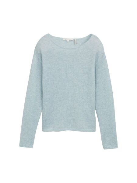 soft boat neck pullover