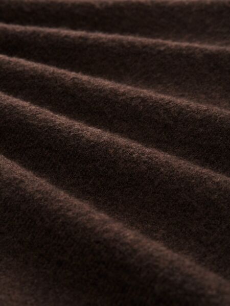 long v-neck pullover