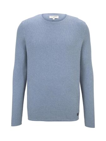 soft light blue melange