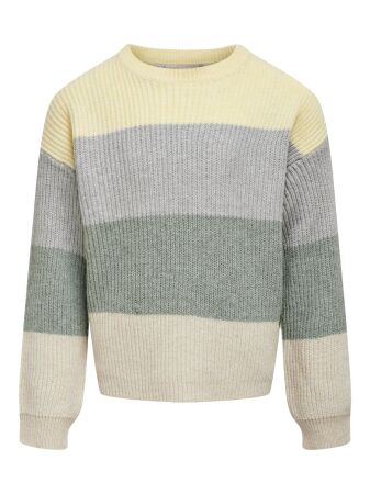 KOGSANDY L/S STRIPE PULLOVER KNT NO