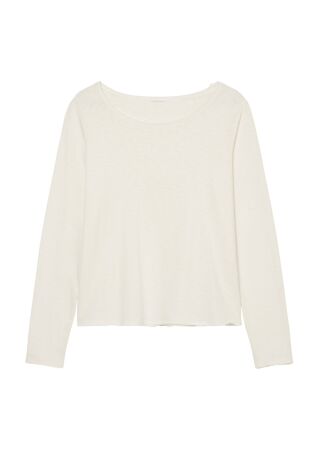 T-shirt, long sleeve, crew neck, re