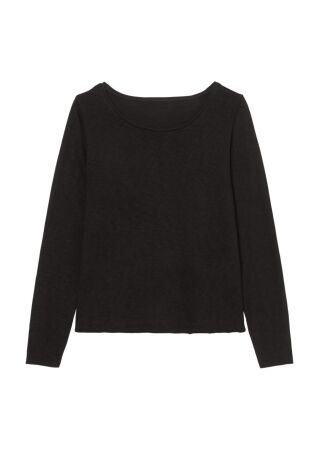 T-shirt, long sleeve, crew neck, re