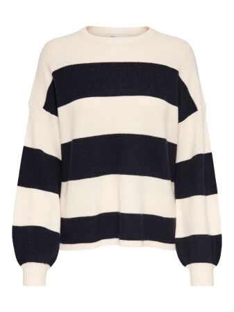 ONLATIA L/S STRIPE PULLOVER KNT NOO