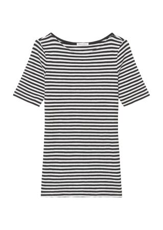 T-shirt, short sleeve, boat neck, s