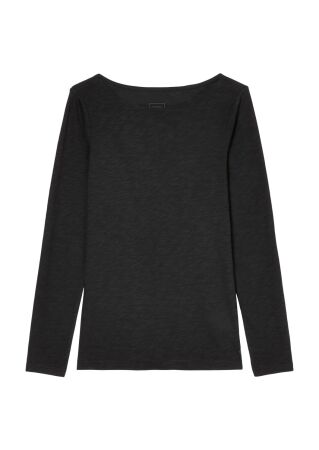 T-shirt, long sleeve, boat neck