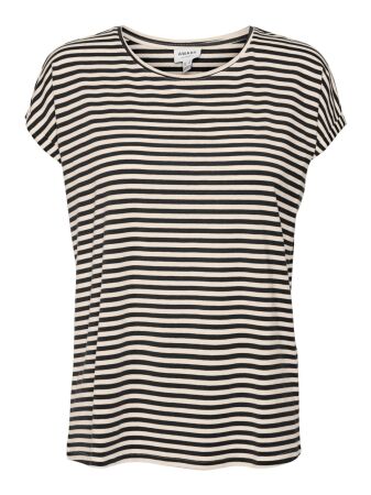 VMAVA PLAIN SS TOP STRIPE GA JRS  N