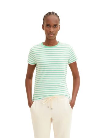 modern stripe T-shirt