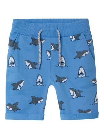 NMMVERMO AOP LONG SWE SHORTS UNB F