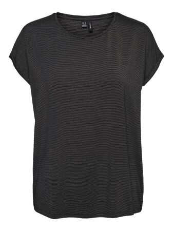 VMLAVA PLAIN SS TOP LUREX STRIP GA