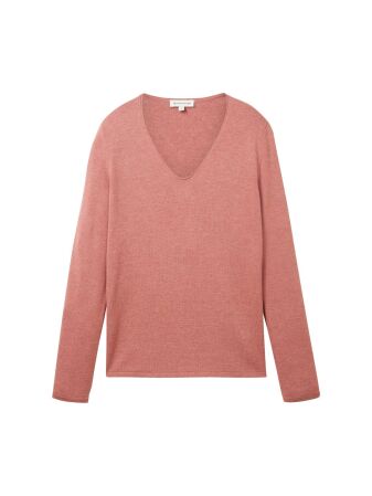 sweater basic v-neck