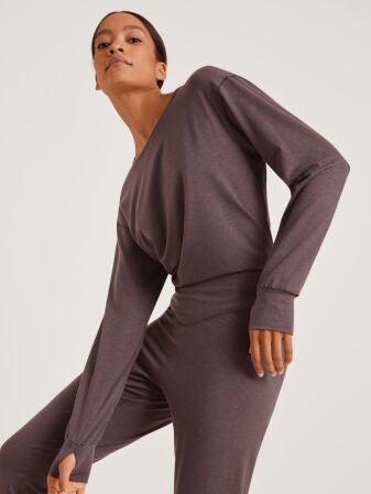 DAMEN Shirt langarm