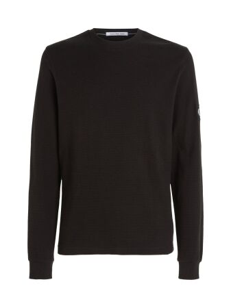 BADGE WAFFLE LS TEE