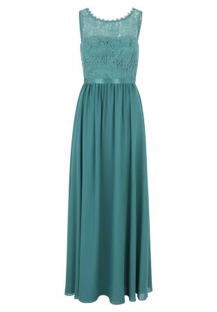 Kleid Lang ohne Arm