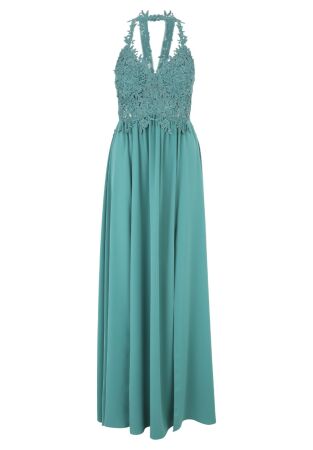 Kleid Lang ohne Arm