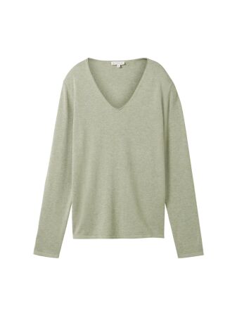 sweater basic v-neck