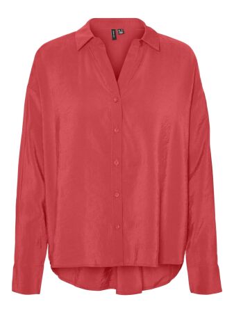 VMQUEENY LS OVERSIZE SHIRT WVN GA N