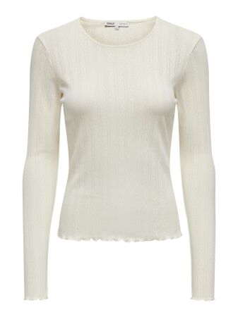 ONLCARLOTTA L/S TOP NOOS JRS