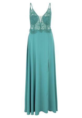 Kleid Lang ohne Arm