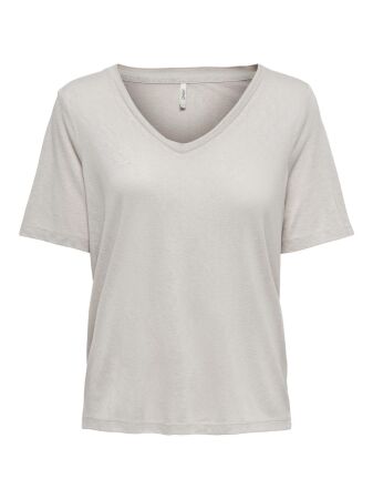 ONLELISE S/S V-NECK TOP JRS NOOS