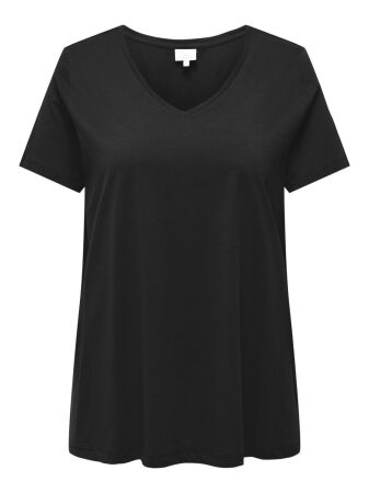 CARBONNIE LIFE S/S V A-SHAPE TEE NO
