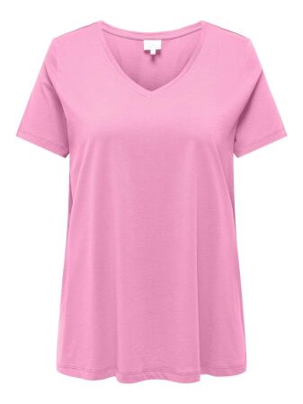 CARBONNIE LIFE S/S V A-SHAPE TEE NO