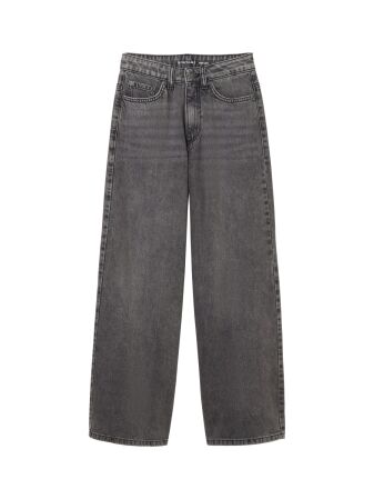wide leg denim pants