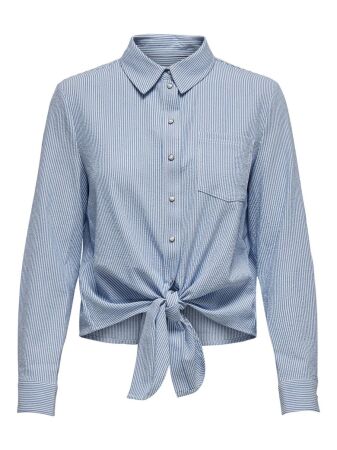 ONLLECEY LS KNOT SHIRT NOOS WVN