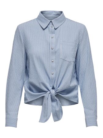 ONLLECEY LS KNOT SHIRT NOOS WVN