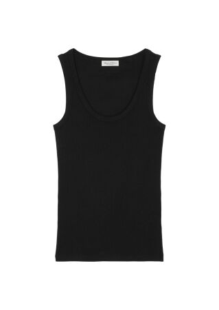 Top, deep round neck